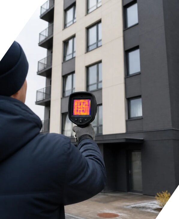 Тепловизионное обследование зданий в Нижнем Новгороде от 5211 р. | ЭкспертизаРоссия